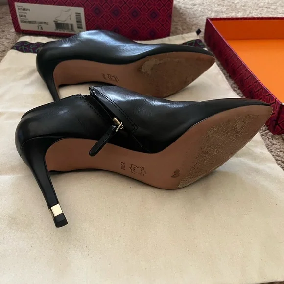 Like New Tory Burch Greenwich 85mm heel booties 7.5 - Picture 14 of 14